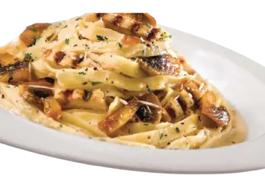 دجاج مشروم فاتوتشيني كريمي مخبوز في الفرن من منيو بيتزا هت