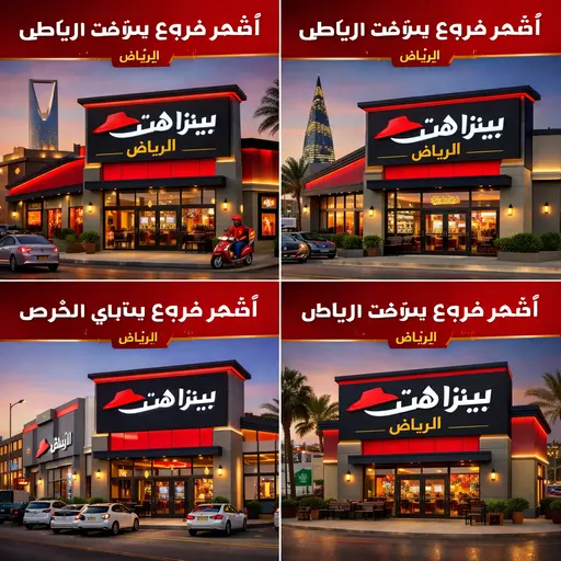 فروع بيتزا هت الرياض