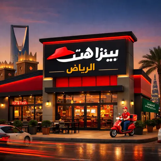 بيتزا هت الرياض توصيل